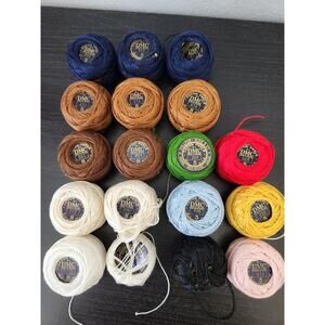 Vintage DMC Coton Perle embroidery floss